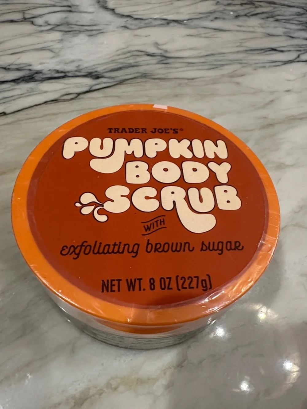 Trader Joe's Pumpkin Body Scrub NWT